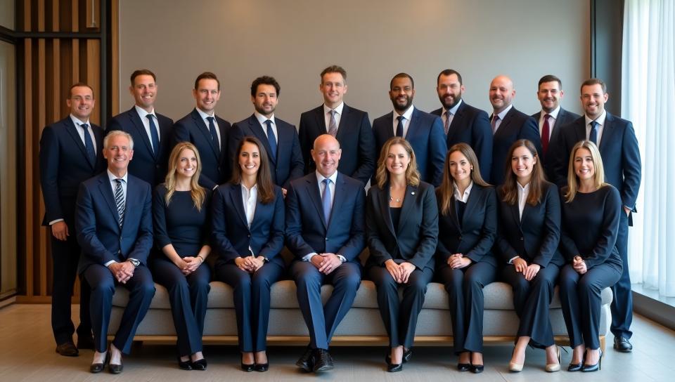 The professional team at Lefevre Durand Avocats office in Paris